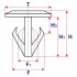 10796 - Ford - 385330S ; Chrysler/Mopar - 6003351 ; Chrysler/Mopar - 06003351 ; Fiat/Alfa/Lancia - K06003351 ; Ford - D30Z16776A ; AMC - 4005513